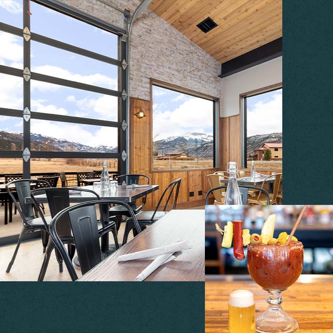 Join us at the best restaurant and bar in Ridgway, CO at The Million Roadhouse offering fantastic views in Ridgway, CO